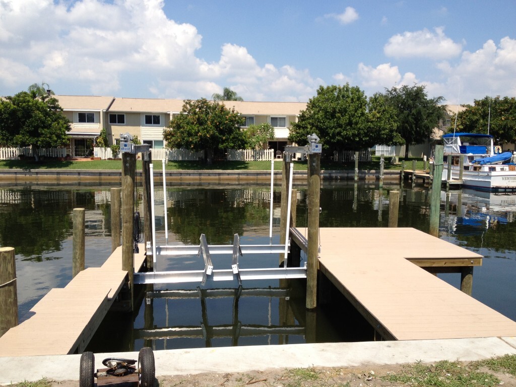 Boat Lifts Gibson Marine Construction